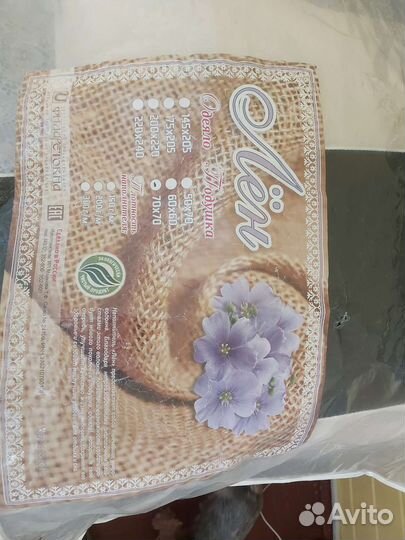 Подушка наполнитель лен