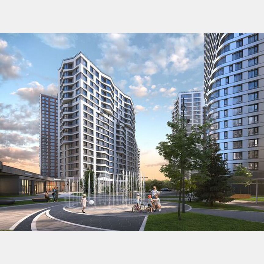 2-к. квартира, 65 м², 17/25 эт.