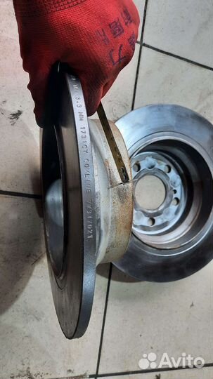 Тормозные диски задние mercedes w211