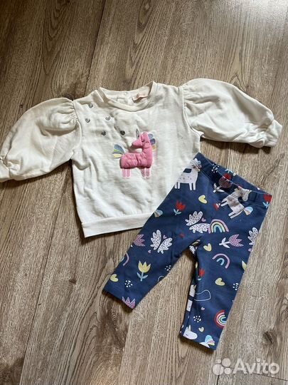 Костюм для девочки Mamino 6-9 мес