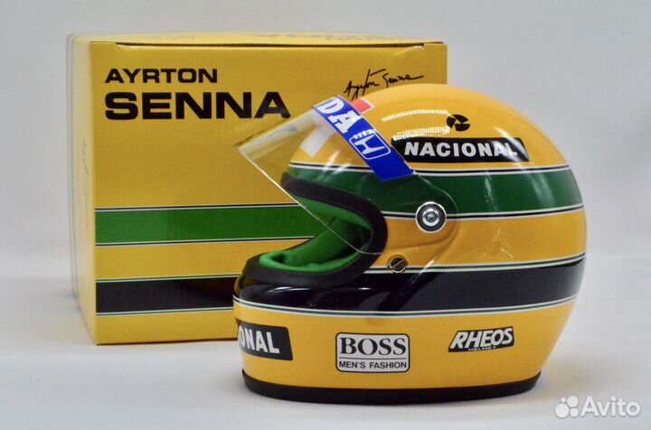 1/2, Ayrton Senna шлем 1990 года Чемпион Мира