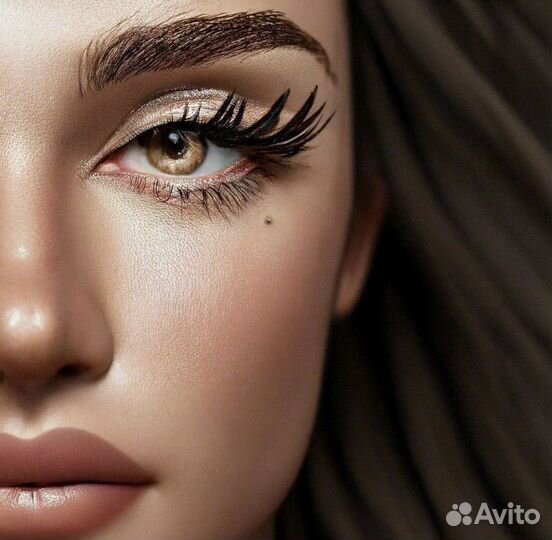 Наращивание ресниц модель