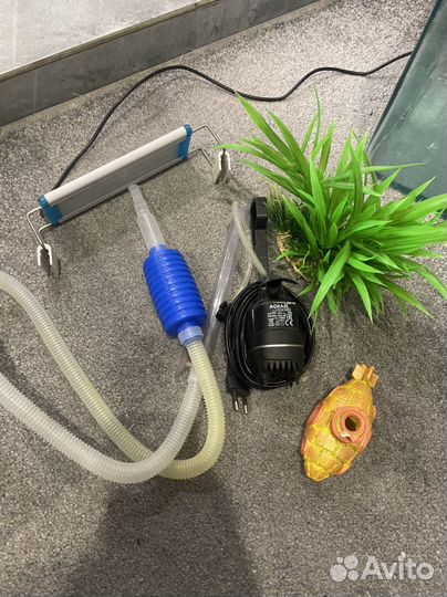 Аквариум (колба) со всеми комплектующими