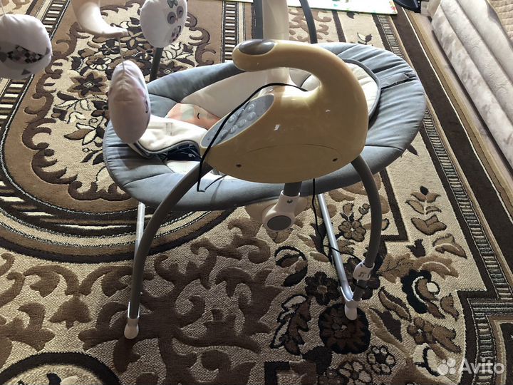 Детские качели шезлонг