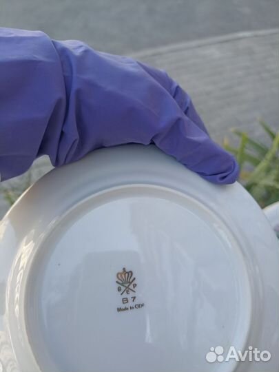 Посуда фарфор ГДР
