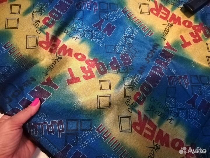 Отрез ткани супер-джинс стрейч 1,3х1,5 м