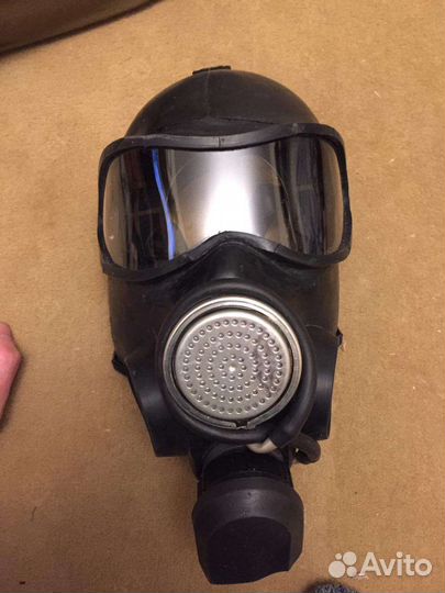 Панорамный противогаз осока-19 (склейка борщева)