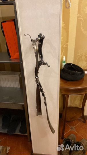 Кованая ложка для обуви