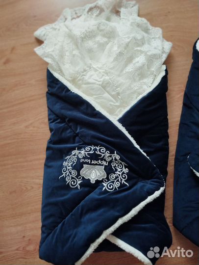 Конверт одеяло для новорожденного