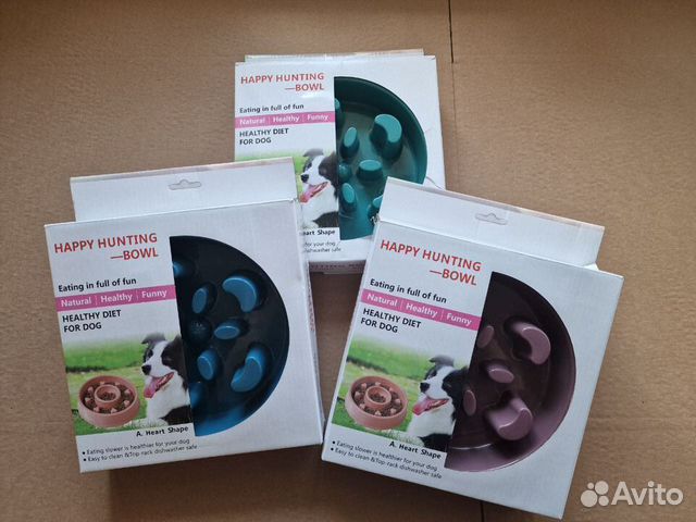 Миска для медленного кормления собак