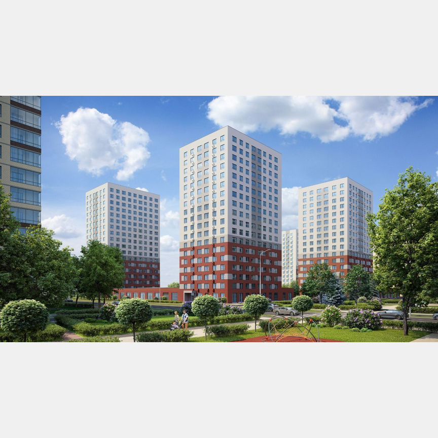 1-к. квартира, 45,4 м², 8/17 эт.