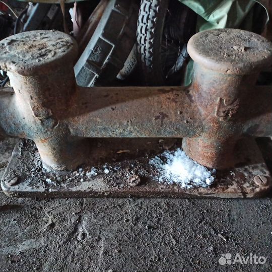 Морская тематика :(Кнехт) Парная тумба,Якорь малый