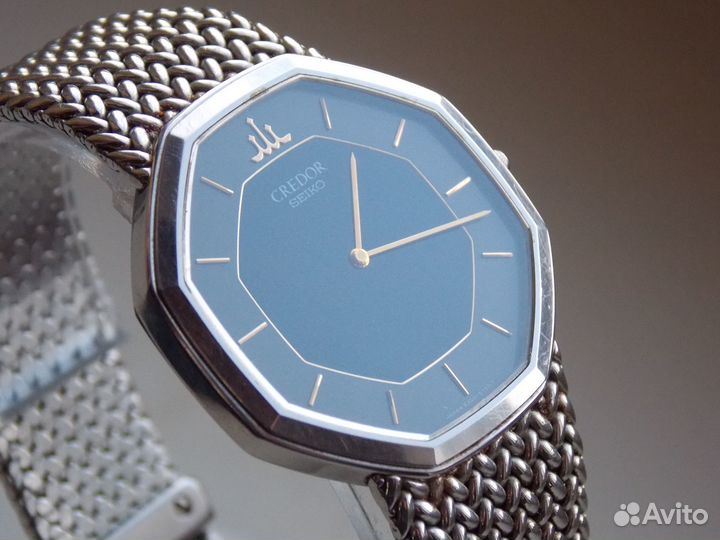 Gerald Genta by Seiko Octagon ультратонкие 4 мм