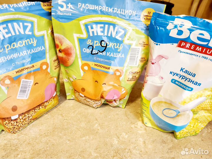 Детские каши молочные