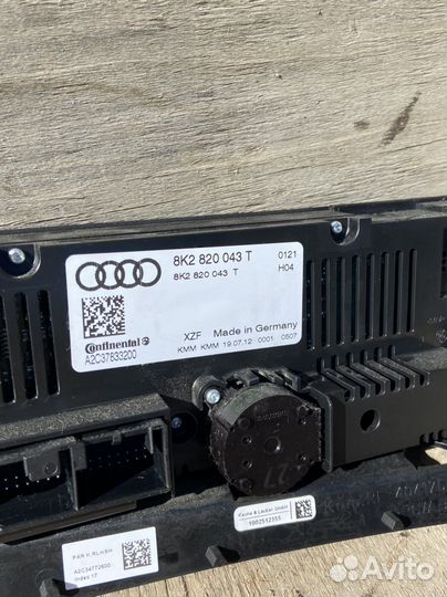 Блок климат-контроля Audi A5 8T