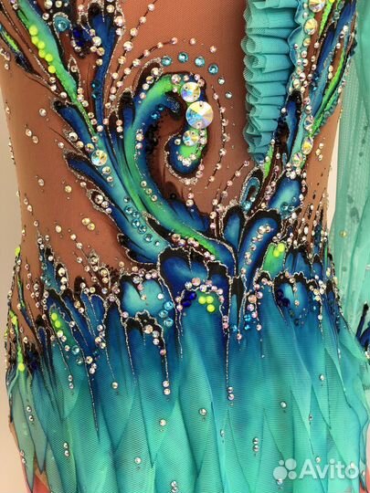 Купальник для худ.гимнастики на рост 116-128