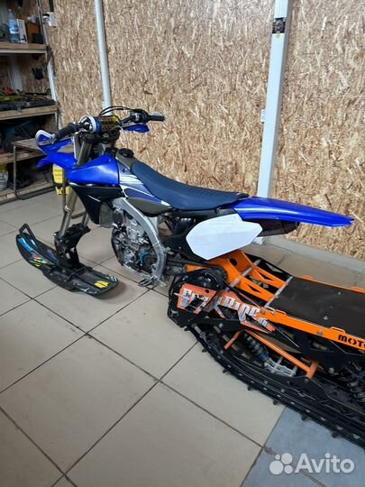 Сноутбайк Yamaha yz450