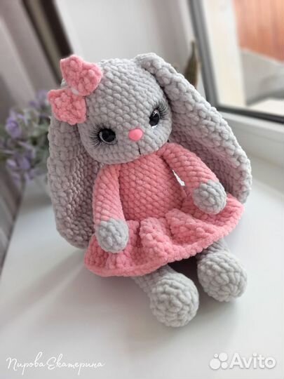 Вязаные игрушки ручной работы