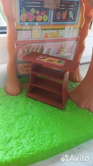 Домик для кукол энчантималс кафе в джунглях