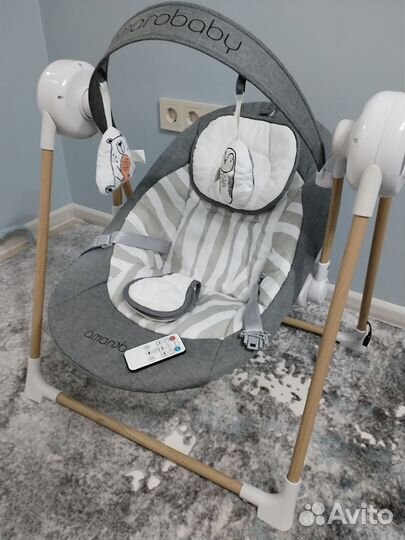 Детские электронные качели для новорожденных