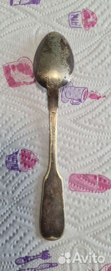 Ложка серебряная