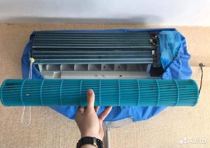 Чистка сплит систем, заправка, ремонт обслуживание