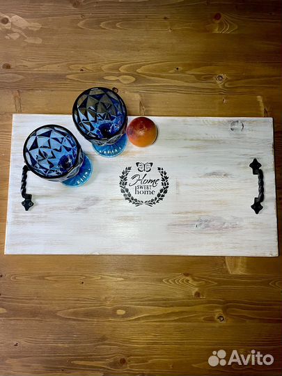 Поднос деревянный