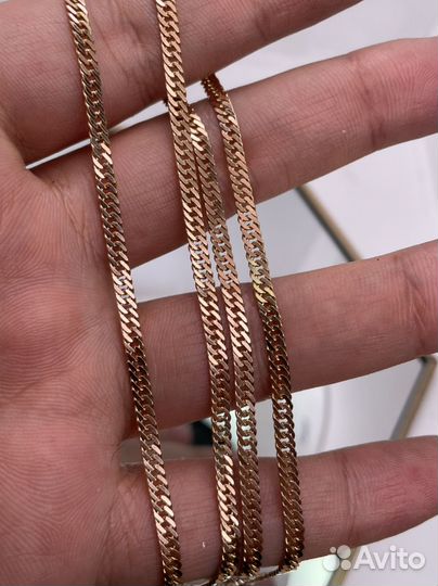 Золотая цепь 11.31 гр., р.56 см