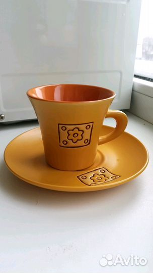 Сервиз кофейный, кофейная пара, чашка