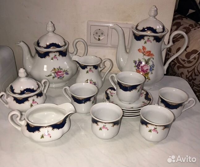 Кофейный сервиз cobalt