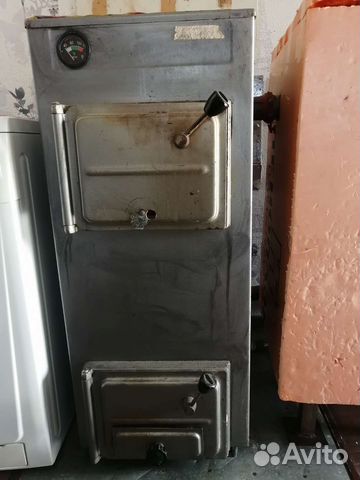 Котел на твердом топливе