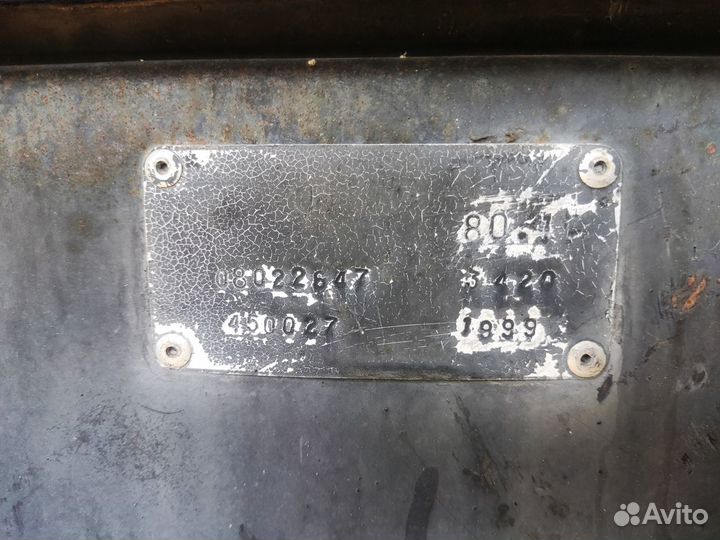 Трактор мтз-80, 1999