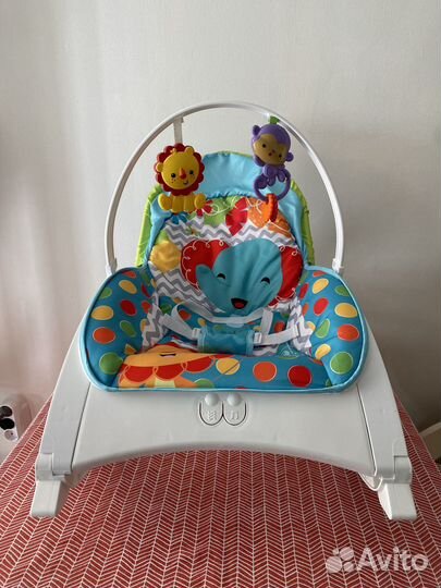 Детское кресло-качалка с вибрацией 0+