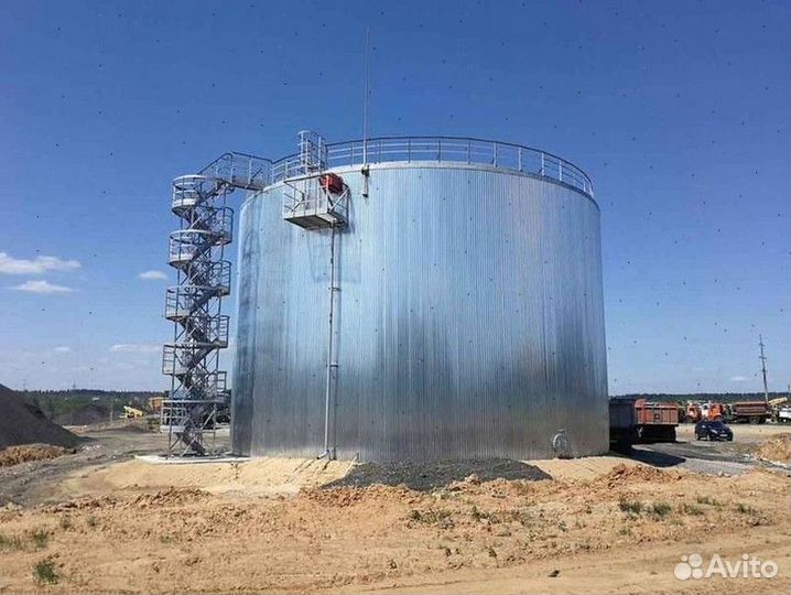 Резервуары горизонтальные, вертикальные