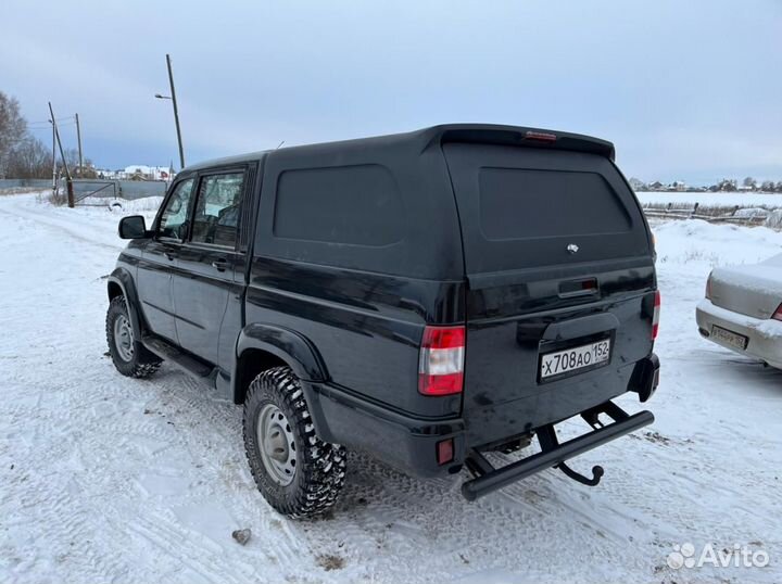 Кунг-крышка на УАЗ патриот