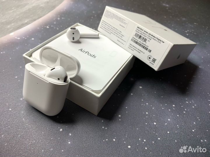 AirPods 2 Premium+ Edition /Новые 2024 + Чехол