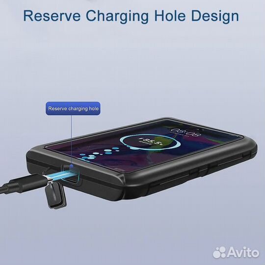 Водонепроницаемый чехол для телефона на руль мото