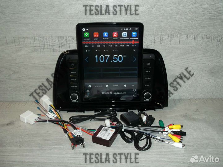 Магнитола Mazda CX-5 Tesla Android GPS