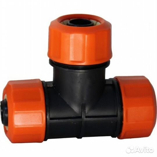 Т-образный переходник для шлангов amigo 74009