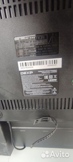 Телевизор SMART tv 43 4к dexp U43H8000E