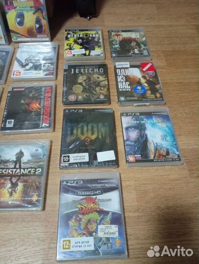 Диски лицензия в плёнке на PlayStation 3