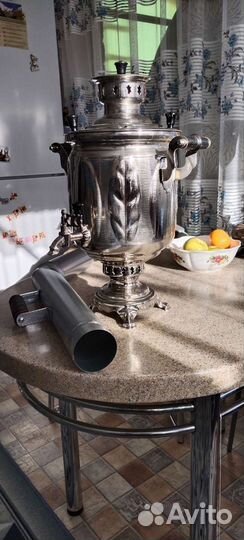 Самовар угольный новый