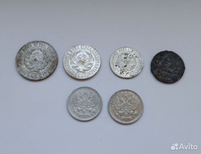 Серебряные монеты СССР