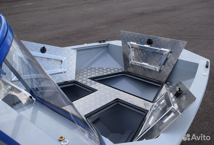 Новый катер для рыбалки Gold Fisher 480 DCM fish