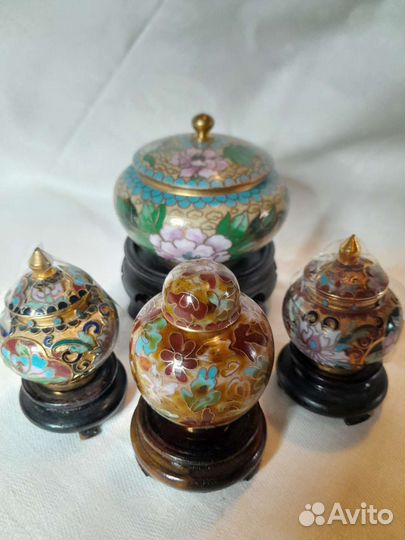 Чайницы клуазон