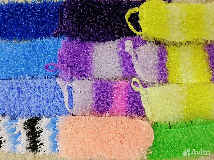 Мочалка ручной работы