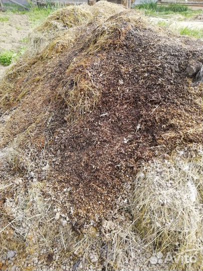 Навоз кролячий + перепелиный