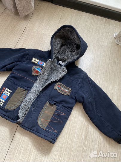 Куртка джинсовая тепленькая
