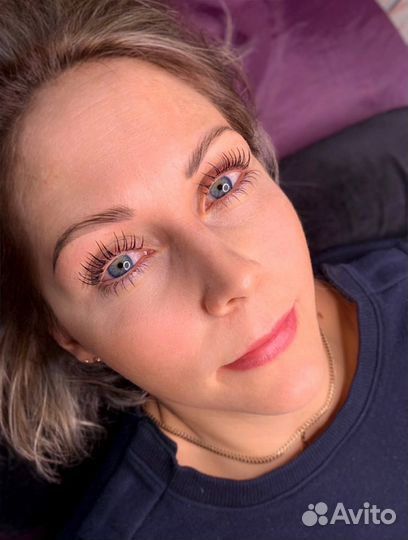 Бразильское ламинирование ресниц wow-эффект/Брови