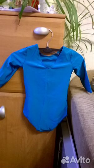 Купальник гимнастический на 7-8 лет